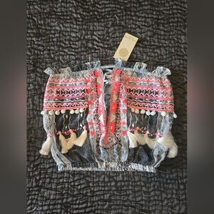 SOLD // Ramy Brook Bohemian Patterned Top